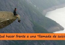 ¿Qué hacer si alguien se quiere suicidar?